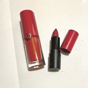 Giorgio Armani Lip Magnet 400 Four Hundred + Rouge Darmani Matte 400 New